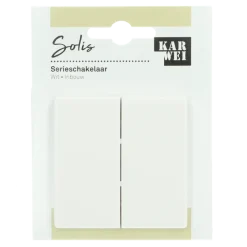 KARWEI Solis serieschakelaar wit