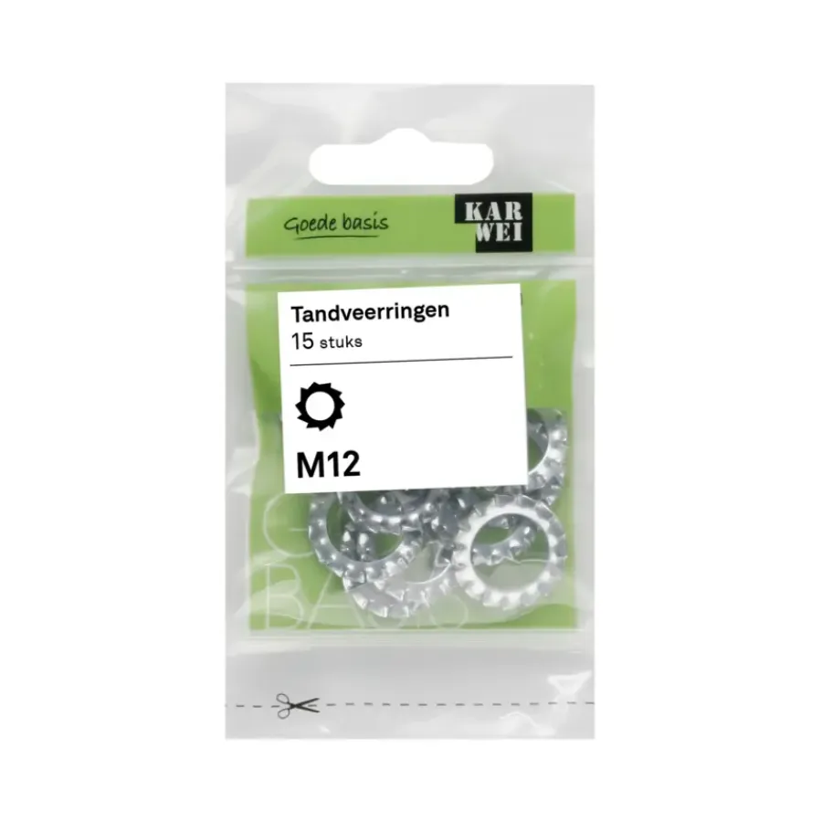KARWEI tandveerring M12 (15 stuks)