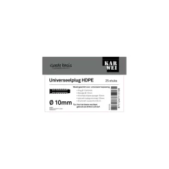 KARWEI uni-plug 10x50mm 25ST