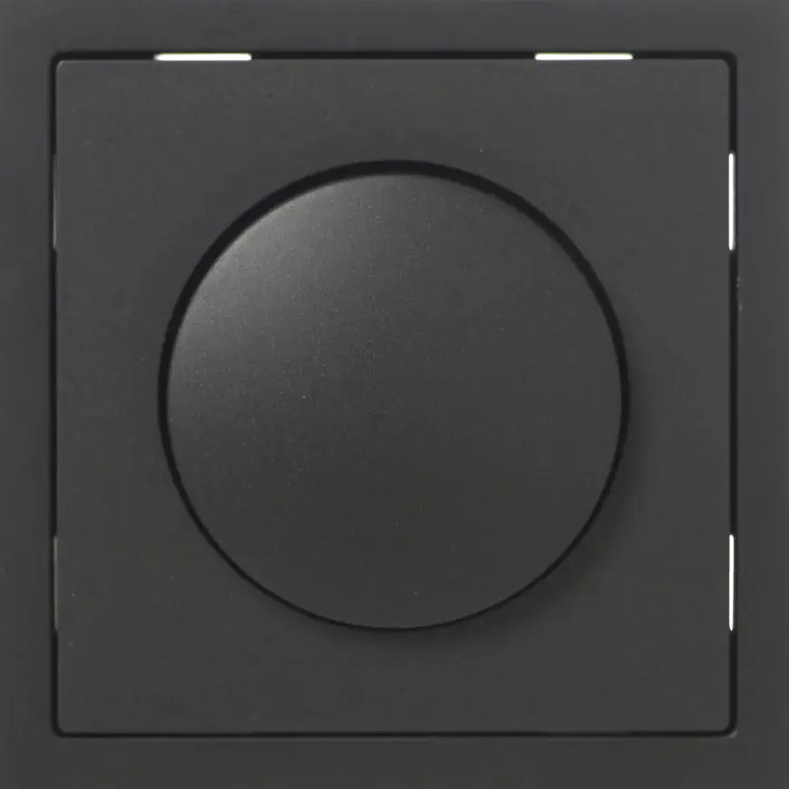 KARWEI Zenith centraalplaat dimmer mat zwart