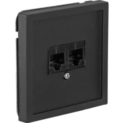 KARWEI Zenith wandcontactdoos UTP mat zwart