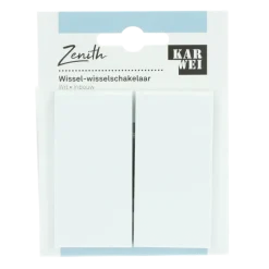 KARWEI Zenith wissel-wisselschakelaar wit