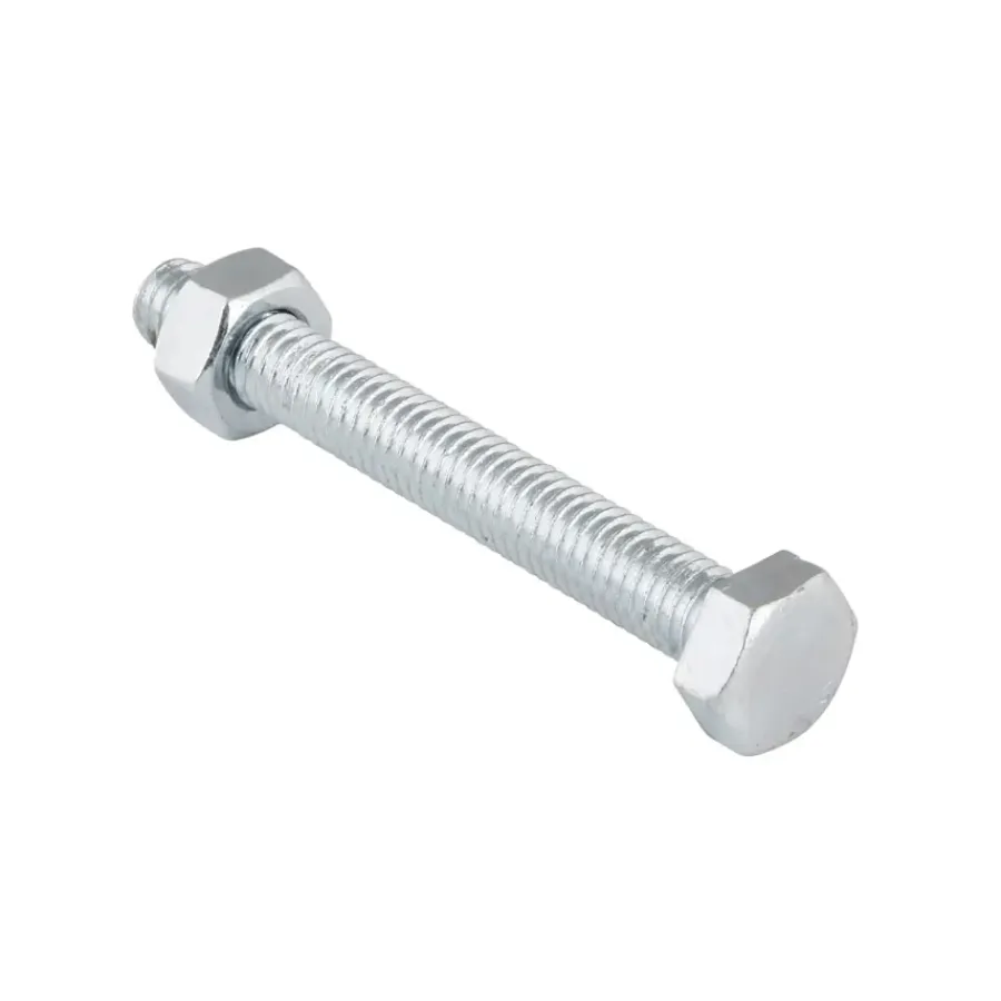 KARWEI zeskantbout voldraad M6x80 mm 10 stuks