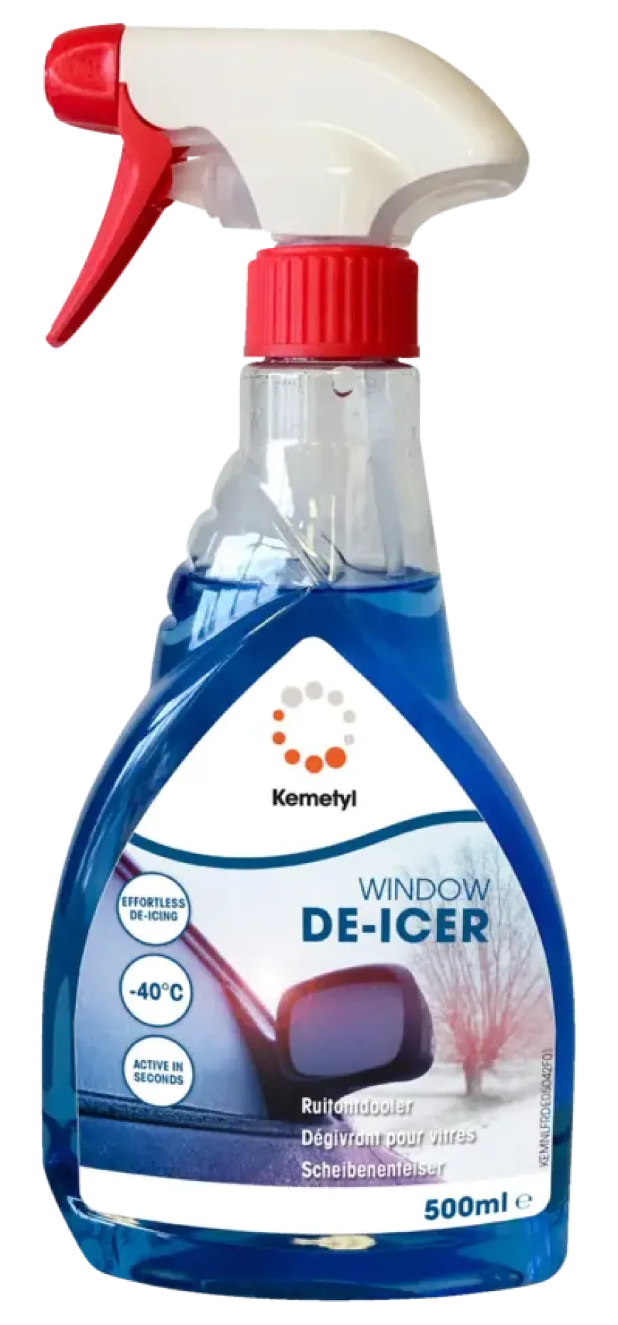 Kemetyl ruitenontdooier 500ml