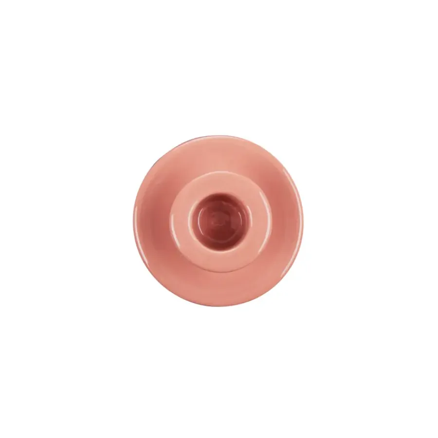 KARWEI Keramieken kandelaar roze 8,5x8,5x19,5cm