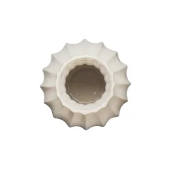 KARWEI Keramieken vaas creme 25,4x25,4x38cm
