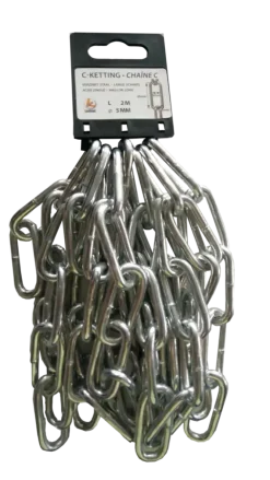Ledent Ketting gesmeed korte schakel 2 meter