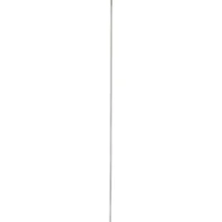 Keukenplintprofiel kunststof 9.5x20mm transparant lengte 260cm