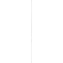 Keukenplintprofiel kunststof 9.5x20mm transparant lengte 260cm