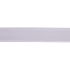 Keukenplintprofiel kunststof 9.5x20mm transparant lengte 260cm
