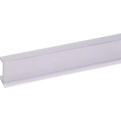 Keukenplintprofiel kunststof 9.5x20mm transparant lengte 260cm