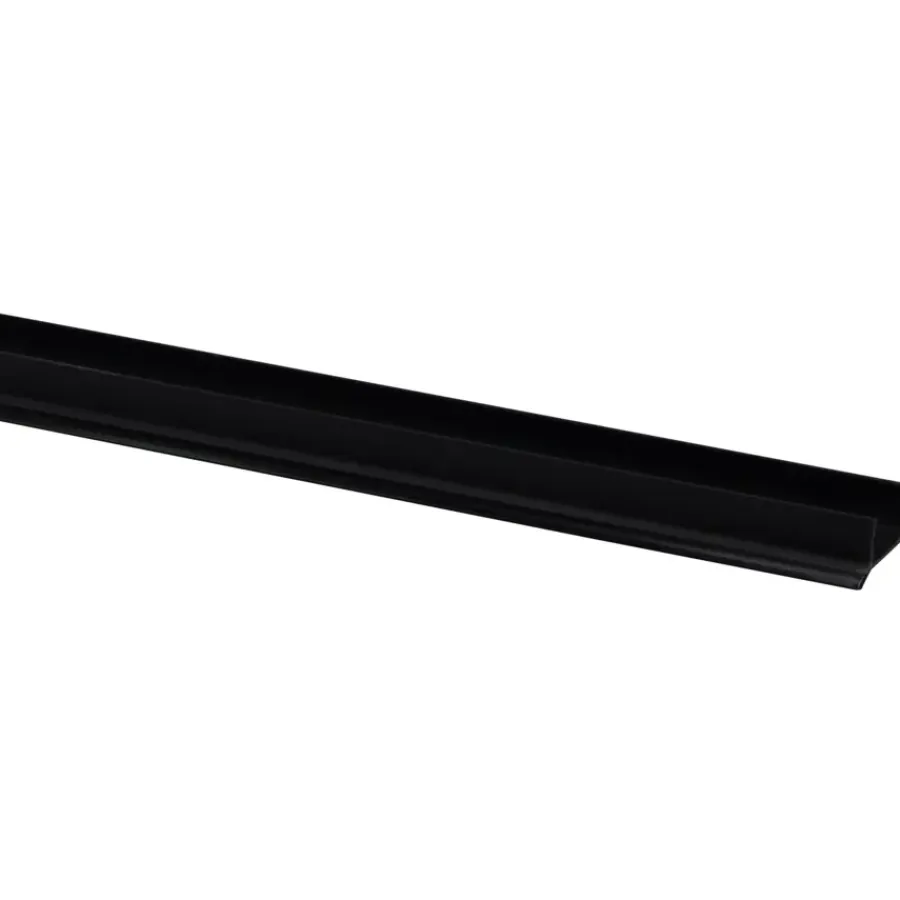 Geen Keukenplintprofiel zwart 9,5x20mm 260cm