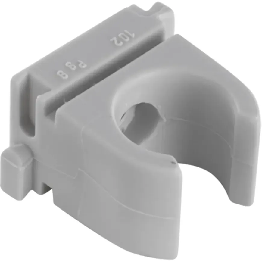 Klembeugel PVC 5/8 Grijs Slagvast 20 Stuks