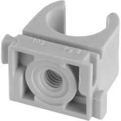 Klembeugel PVC 5/8 Grijs Slagvast 20 Stuks