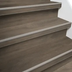 Firststep Kleurstaal Traprenovatie PVC Bruin Eiken