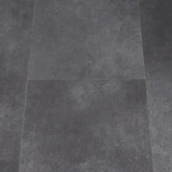 KARWEI Kleurstaal click PVC Allora tegel donkergrijs betonlook