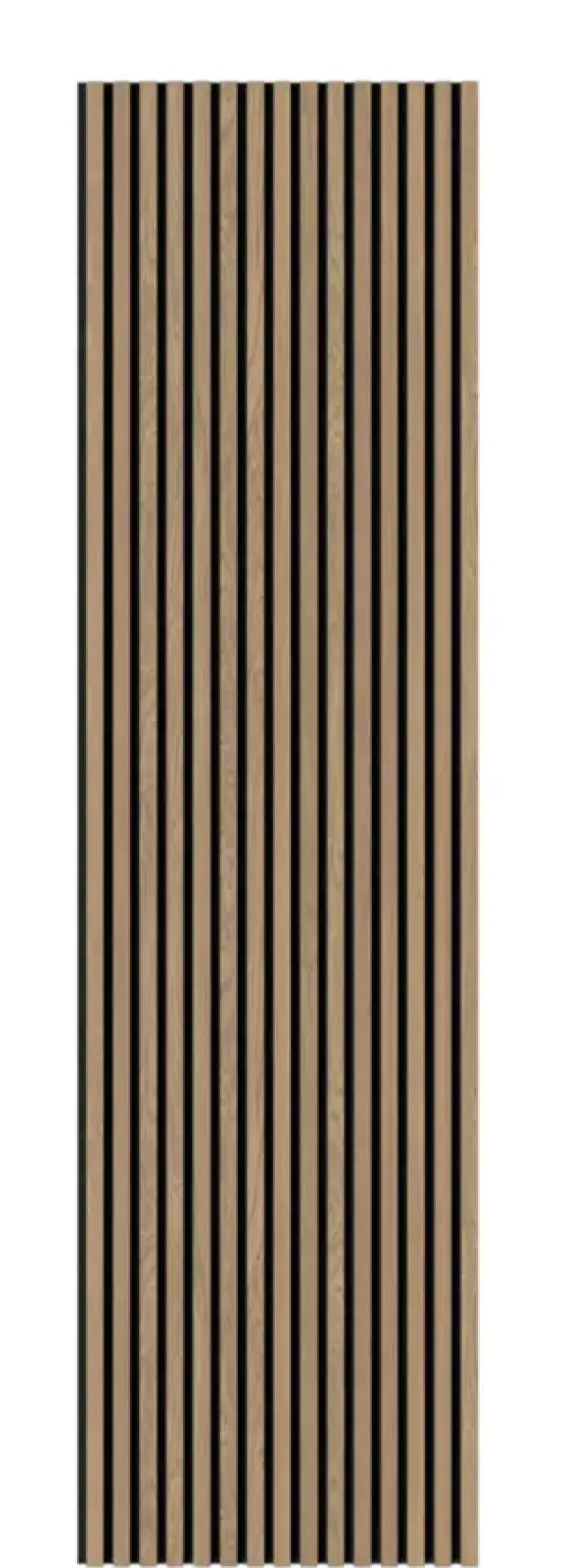 Kleurstaal lattenwand geolied eiken 20x30 cm