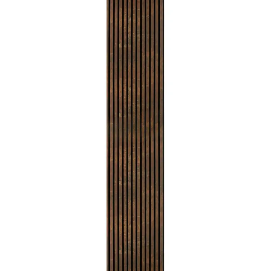 Kleurstaal lattenwand roest 20x30cm