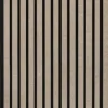 Kleurstaal lattenwand vilt op vilt lichtbruin 20x30 cm