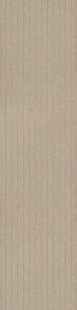 Kleurstaal lattenwand vilt taupe 20x30 cm