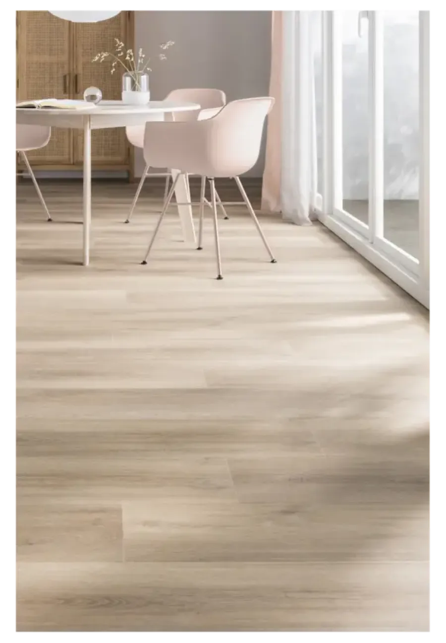 Le Noir & Blanc Kleurstaal click PVC Madero naturel eiken houtlook