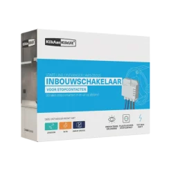 KlikAanKlikUit AWS-3500S mini inbouw schakelaar stopcontact