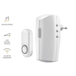 KlikAanKlikUit Plug-in draadloze deurbelset ACDB-8000AC