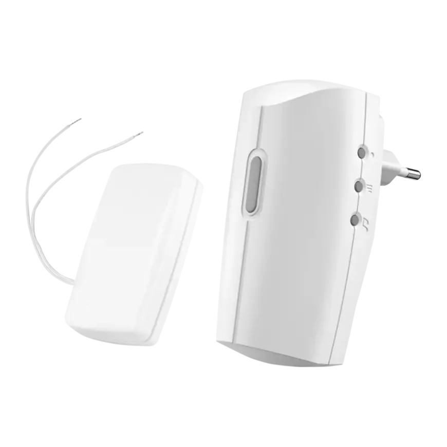 KlikAanKlikUit Plug-in draadloze deurbelset met zender ACDB-8000BC
