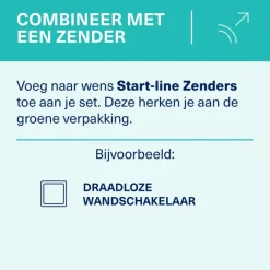 KlikAanKlikUit schakelset APC3-2300RN afstandsbediening en 3x stekkerdoos schakelaars