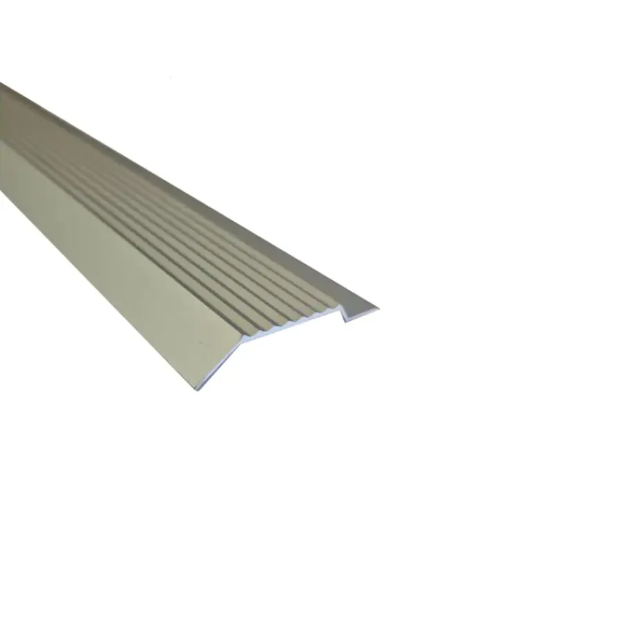 Geen Knelprofiel aluminium mat zilver 62x7x1x2000mm