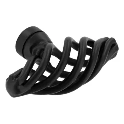 Siro Knop Claire zwart 51mm
