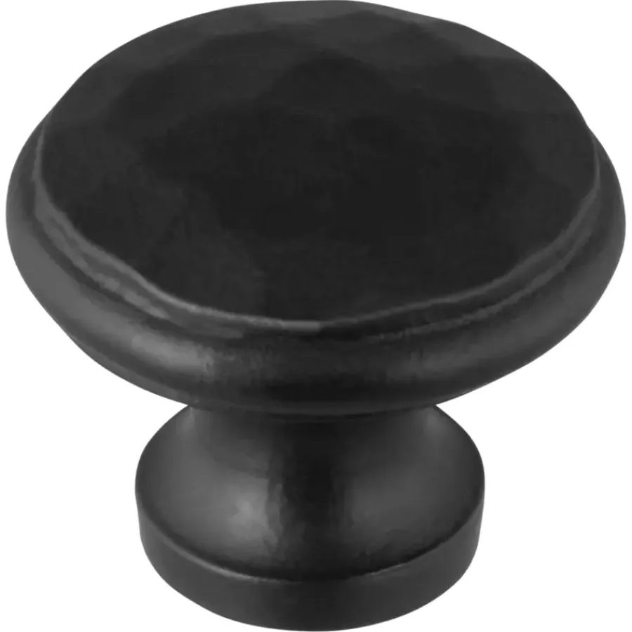 Geen Knop Hamerslag zwart 31mm
