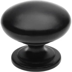 Siro Knop Hilde zwart 32 mm
