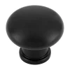 Siro Knop Juliette zwart 32mm