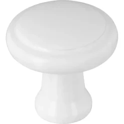 Geen Knop Kay wit 25mm