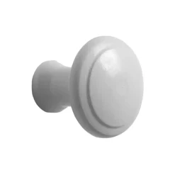 Geen Knop Kay wit 25mm