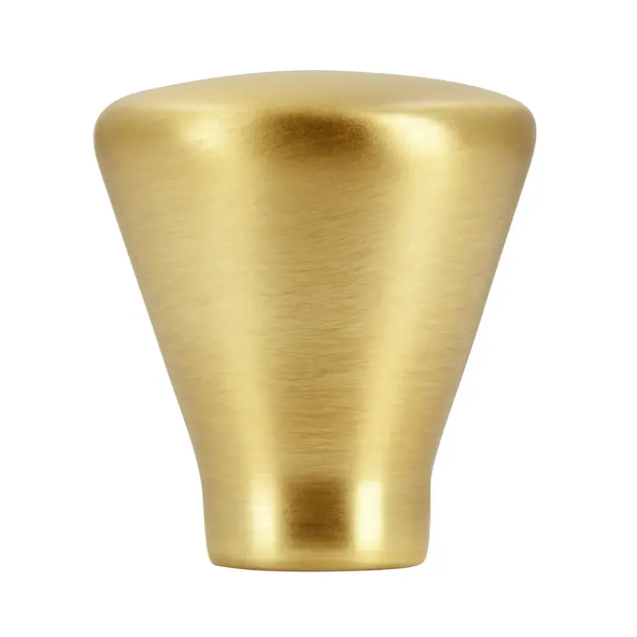 Siro Knop Krijn mat goud 23 mm