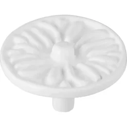 Geen Knop Lyam wit 45mm