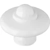 Geen Knop Lydia wit 42 mm