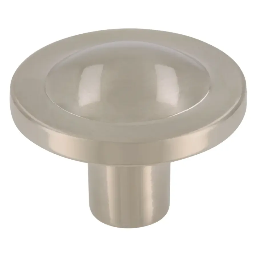 Siro Knop Mette rvs look 40mm