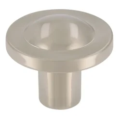 Siro Knop Mette rvs look 35mm