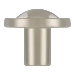 Siro Knop Mette rvs look 35mm