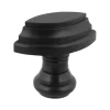 Siro Knop Mieke zwart 53mm