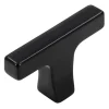 Siro Knop Omer zwart 48mm