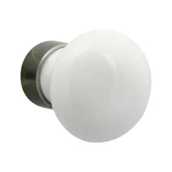 Geen Knop Porselein wit 30mm