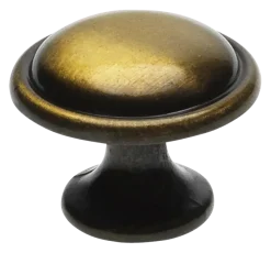 Siro Knop Quinty messing antiek 29mm
