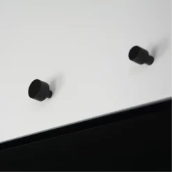 Siro Knop Rana zwart 25mm