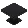 Siro Knop Saar zwart 30mm