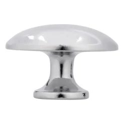 Siro Knop Sophia chroom glans 35mm