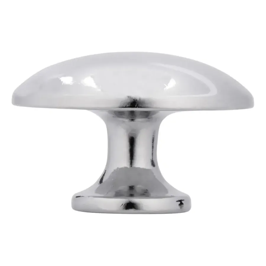 Siro Knop Sophia chroom glans 35mm